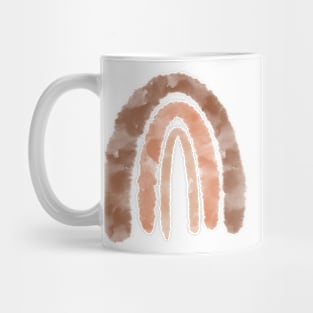 Burnt Orange Rainbow Mug